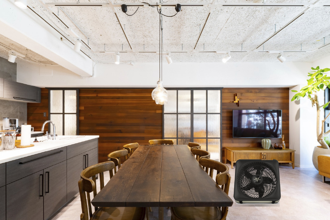 80X-JP活躍シーン 温度ムラ解消で節電に